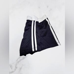 Adidas Black and White Athletic Shorts